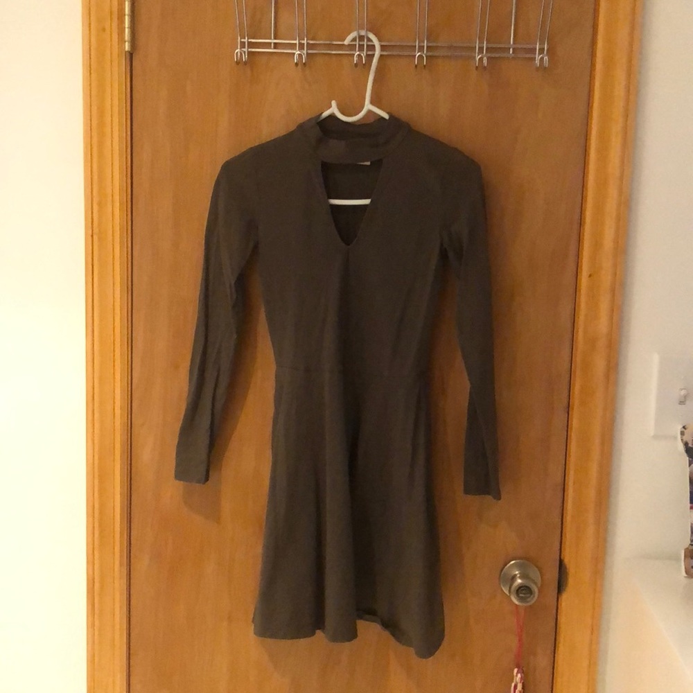 Turtleneck dress